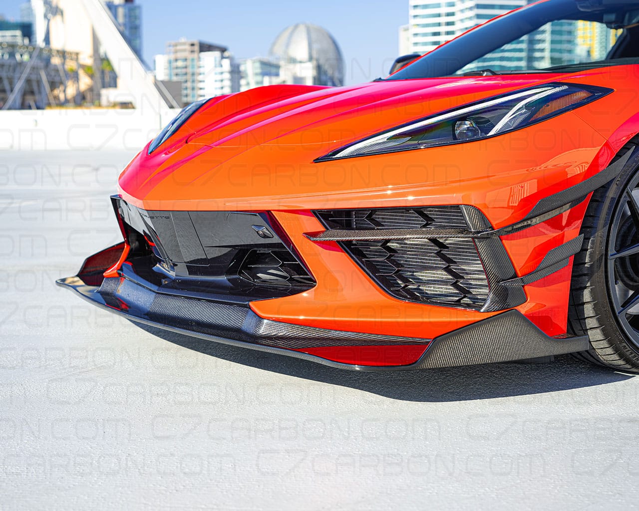 Corvette C8 Stingray Champion Front Canards