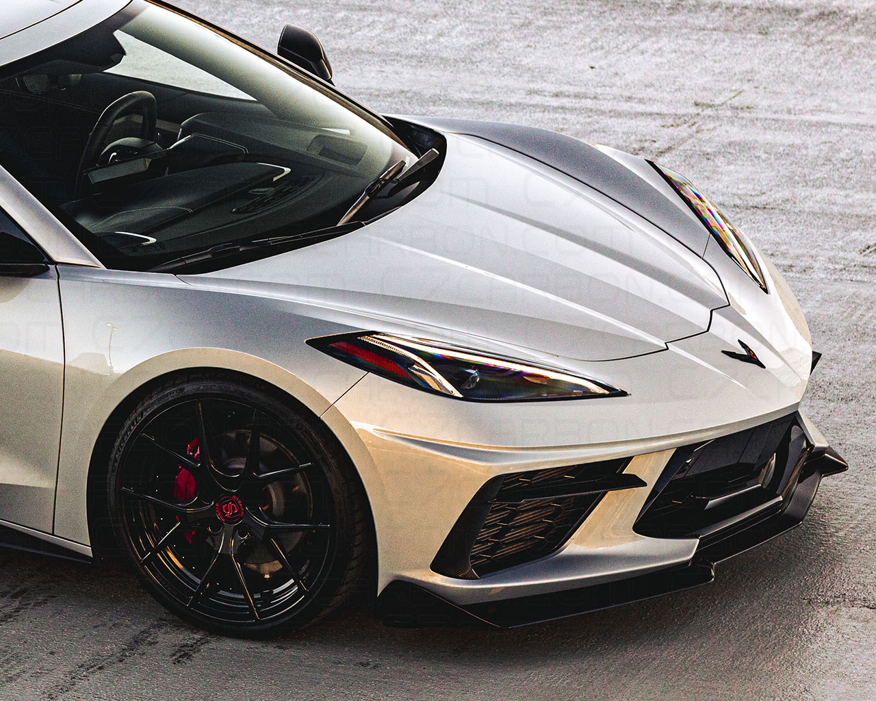 Corvette C8 5vm Style Front Splitter