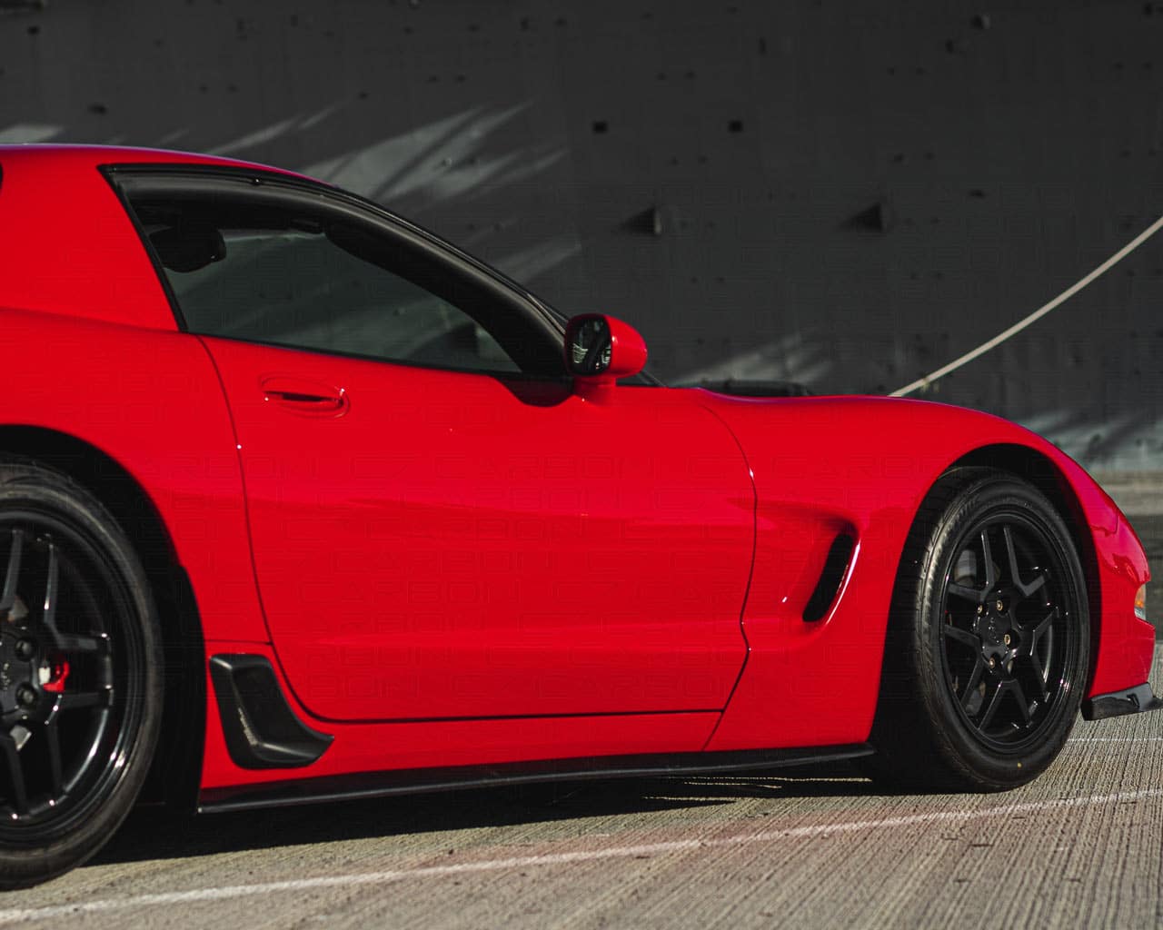 Corvette C5 | ZR1 Style Side Skirts With Mudflaps - Image 2