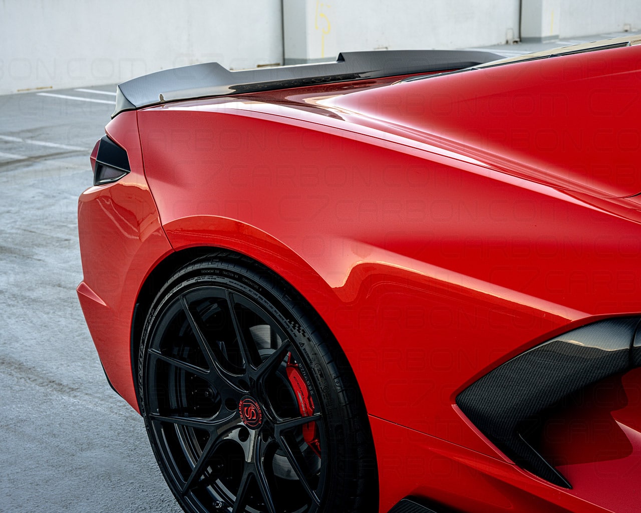 Corvette C8 | Ducktail Spoiler