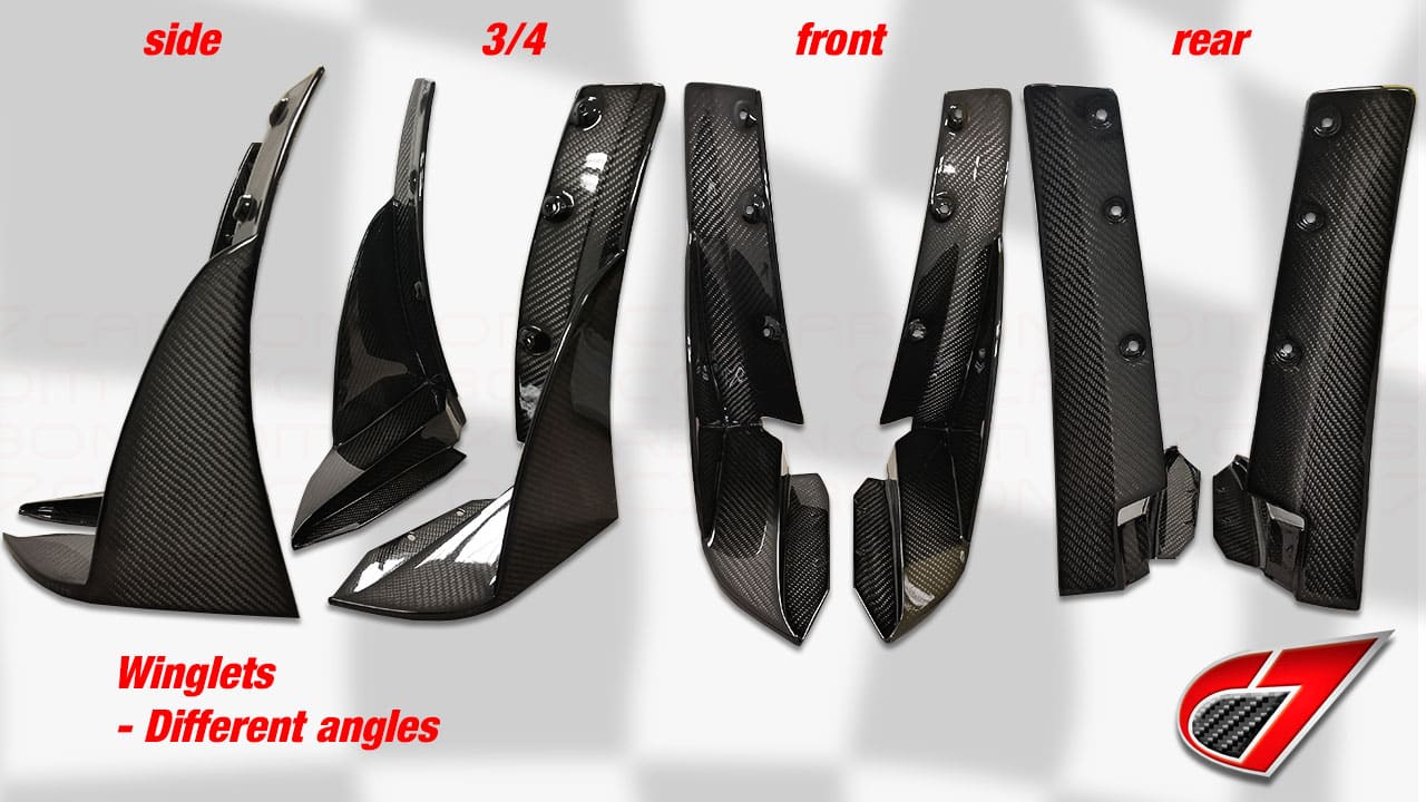 Corvette C7 Z06 / GS | C7.R Style Front Splitter - Image 8