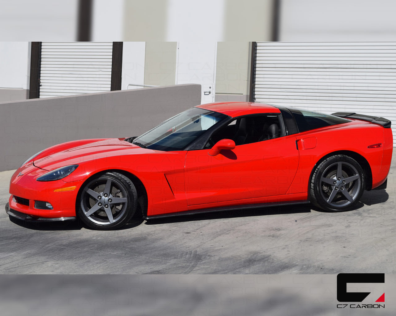 Corvette C6 | Base C6 | ZR1 Side Skirts With Mudflaps - Image 3