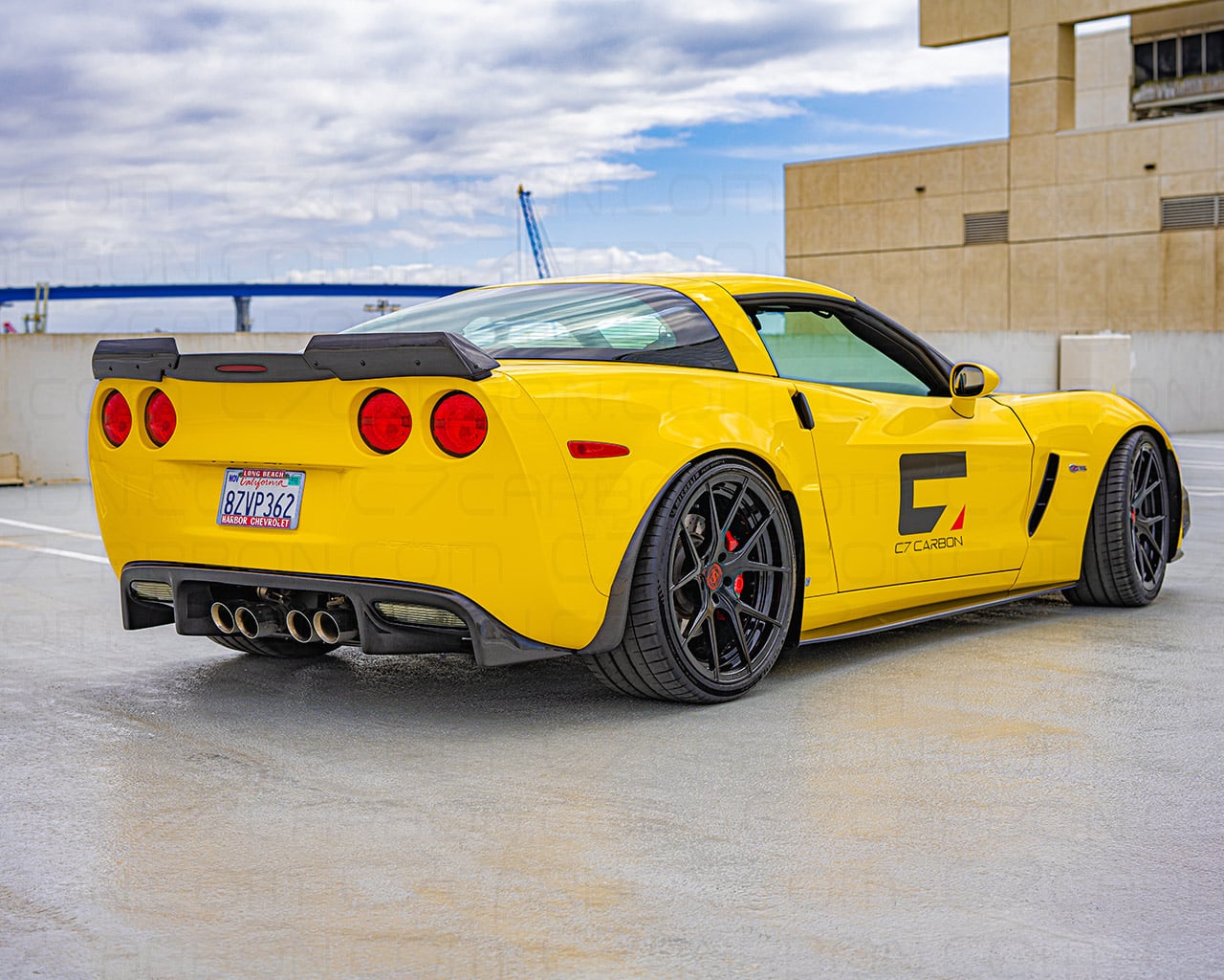 Corvette | C7 Z06 Stage-2 Style Rear Spoiler - Image 5