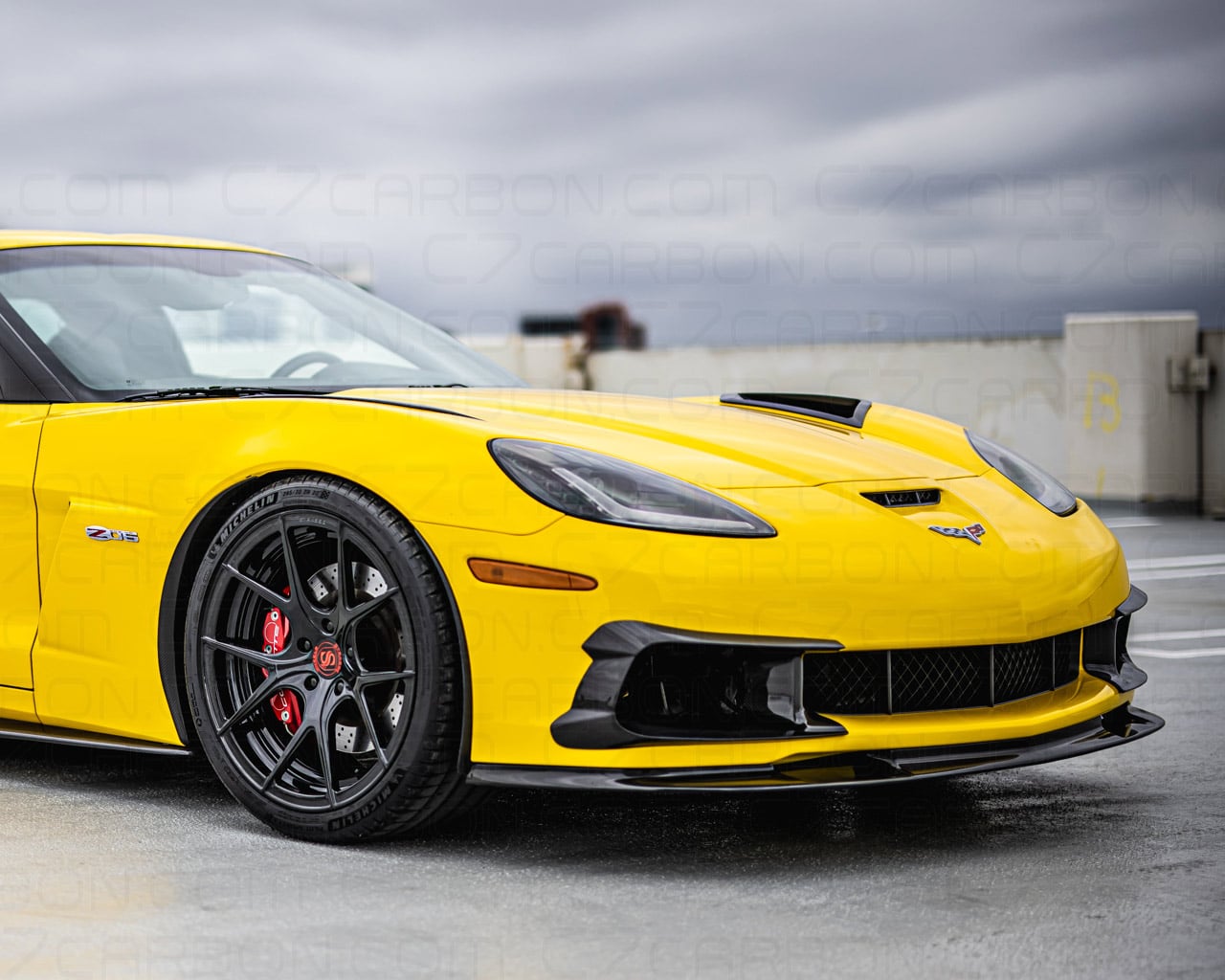 Corvette C6Z [Z06/GS/ZR1] | ZR1 Front Splitter - Image 9