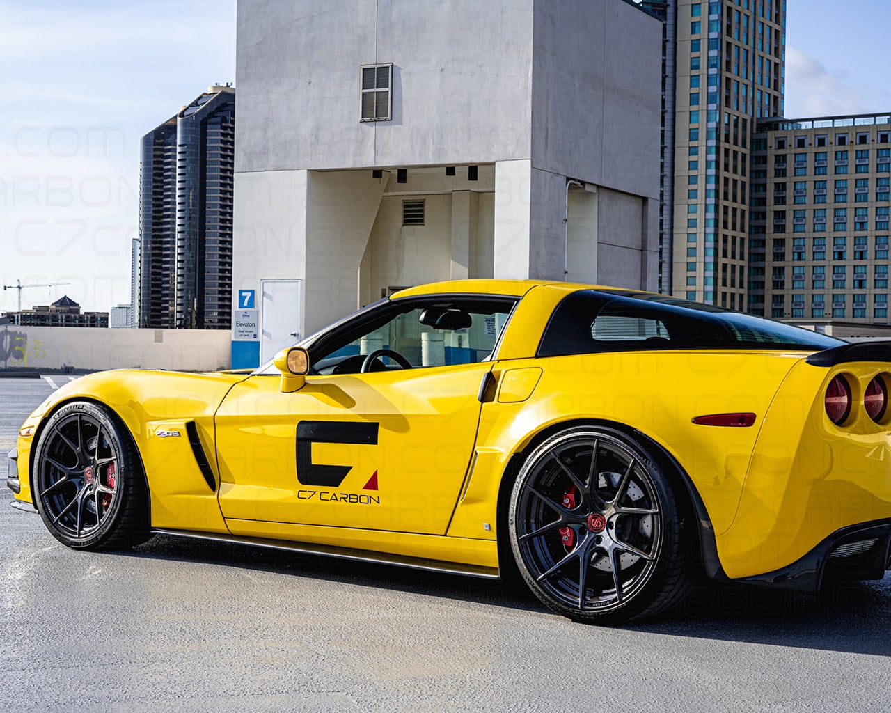 Corvette C6 | ZR1 Extended Side Skirts With Mudflaps - Image 5