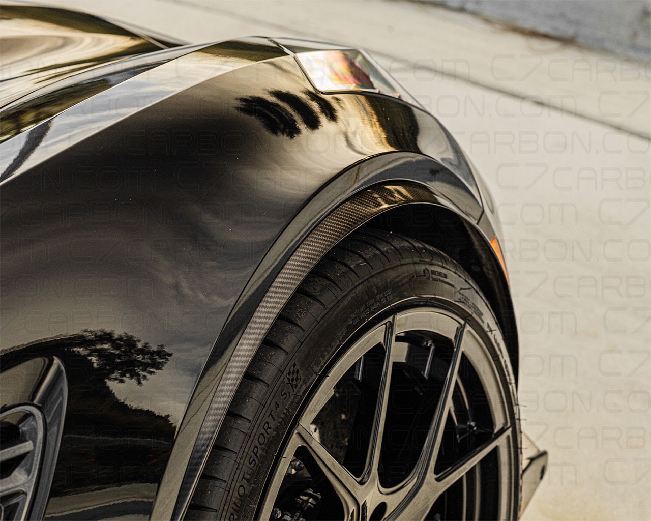 Corvette C7 | Z06 / GS Front Fender Spats Moldings
