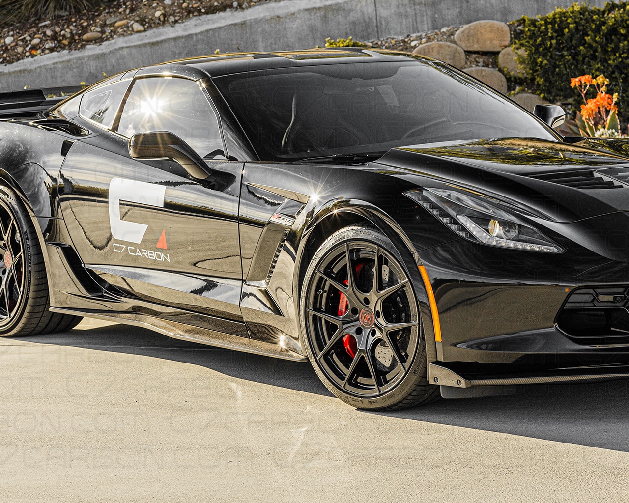 Corvette C7 | Z06 / GS Front Fender Spats Moldings - Image 5