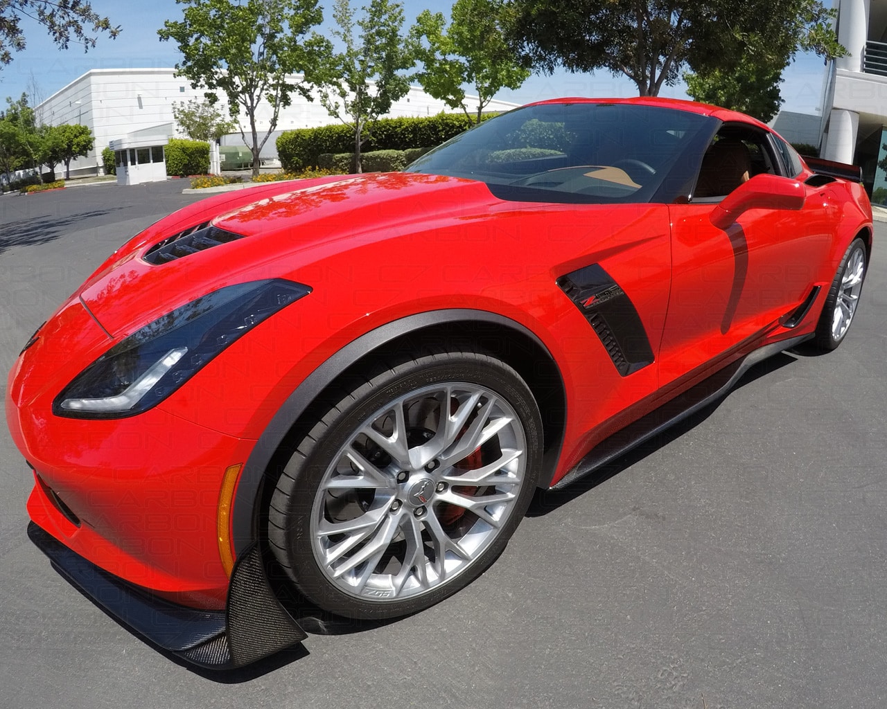 Corvette C7 Z06 / GS | C7.R Style Front Splitter - Image 3
