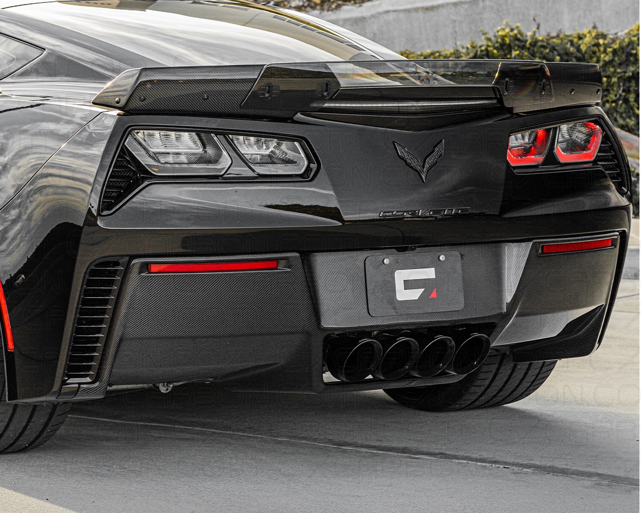 Corvette C7 | OEM Style Rear Diffuser With Exhaust Shield