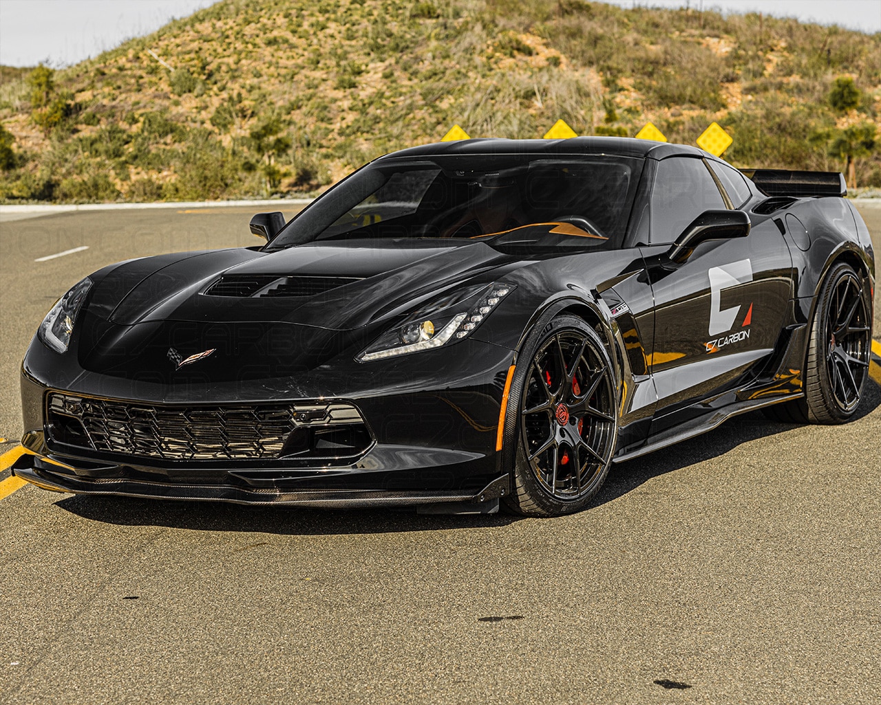 Corvette C7 | Z06 Stage-2 Front Splitter
