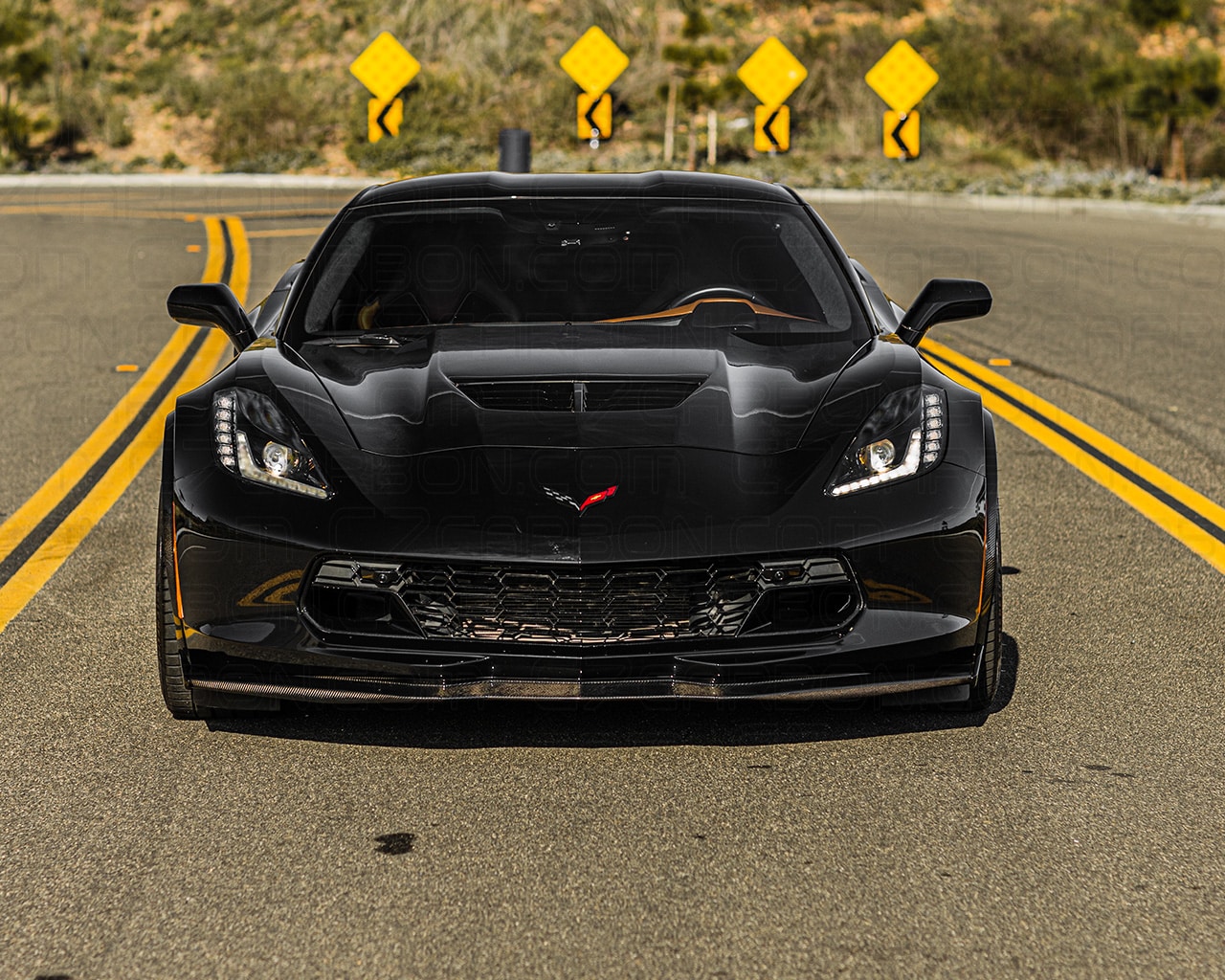 Corvette C7 | Z06 Stage-2 Front Splitter - Image 4