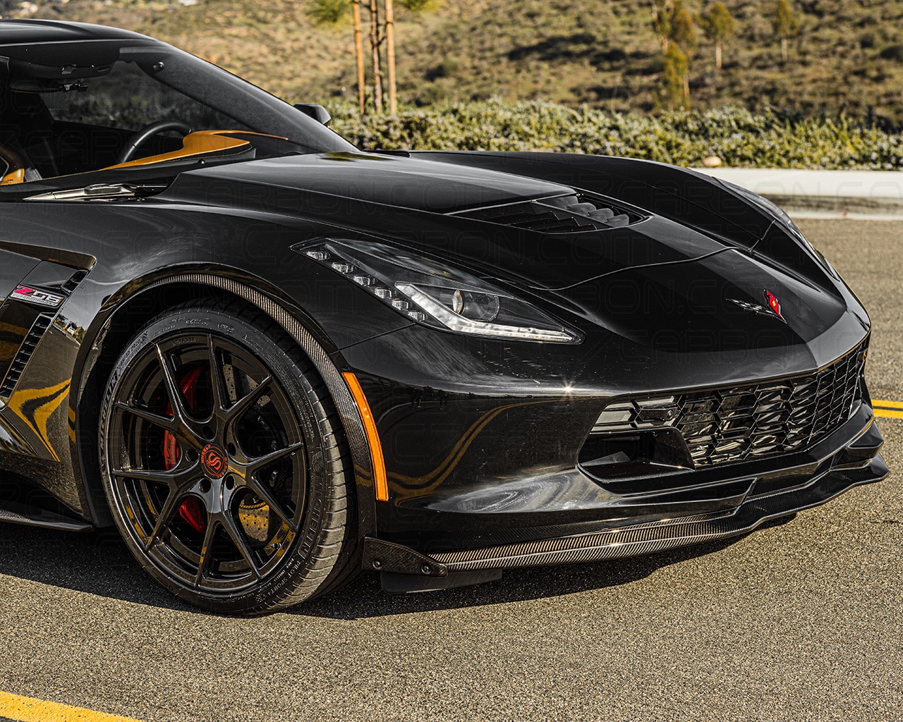 Corvette C7 | Z06 Stage-2 Front Splitter - Image 7