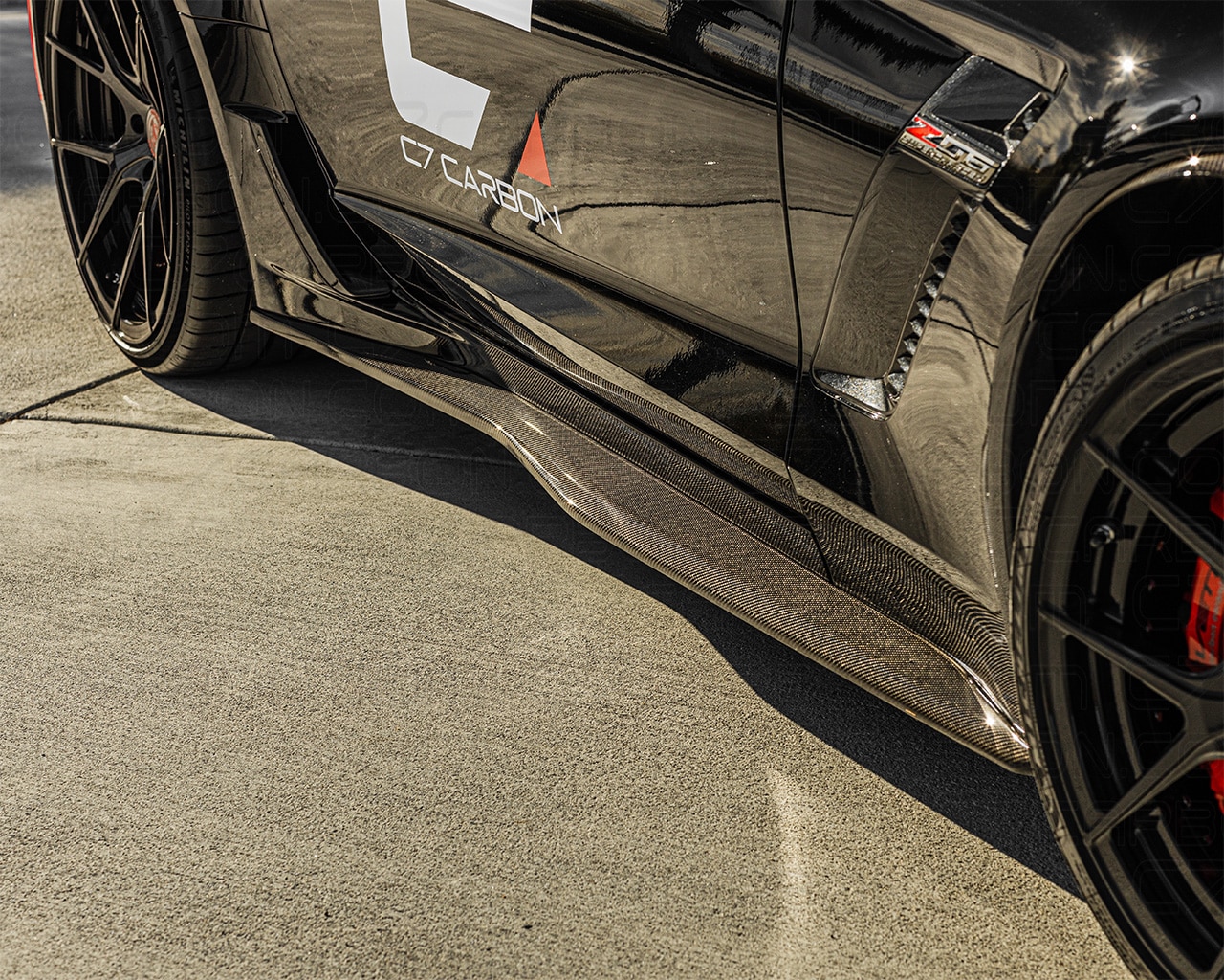 Corvette C7 | Z06 / Z07 OEM Style Side Skirt Set Rocker Panels