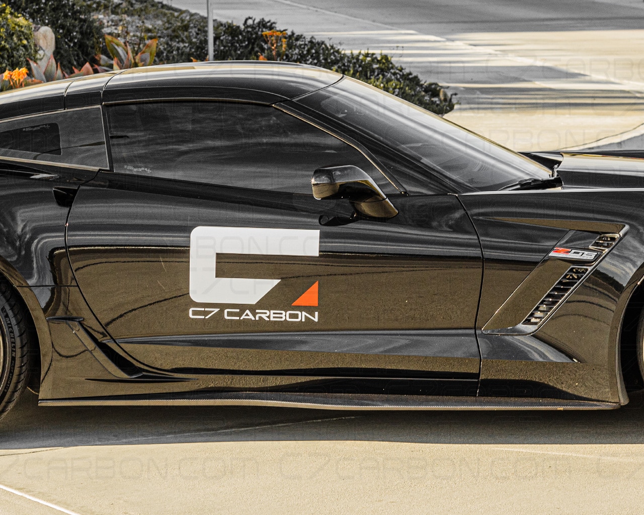 Corvette C7 | Z06 / Z07 OEM Style Side Skirt Set Rocker Panels - Image 2