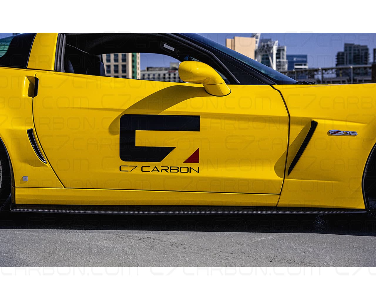 Corvette C6 | ZR1 Side Skirts With Mudflaps - Image 2