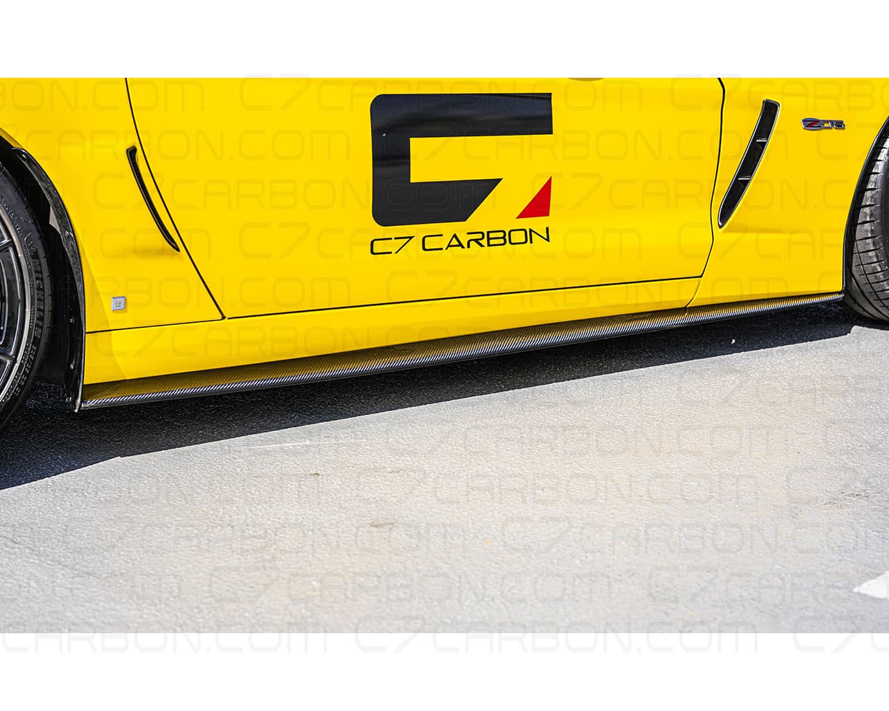 Corvette C6 | ZR1 Side Skirts With Mudflaps - Image 3