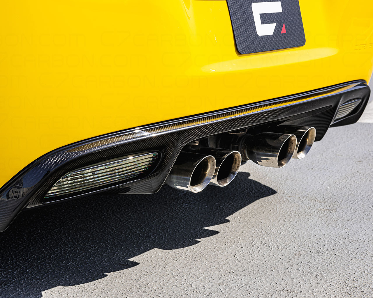 Corvette C6 | OEM Style Rear Diffuser - Image 2