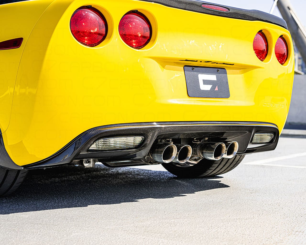 Corvette C6 | OEM Style Rear Diffuser - Image 3