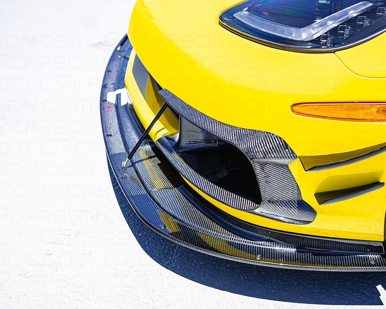 Corvette C6 | ZR1 Front Splitter Extended Version With Undertray