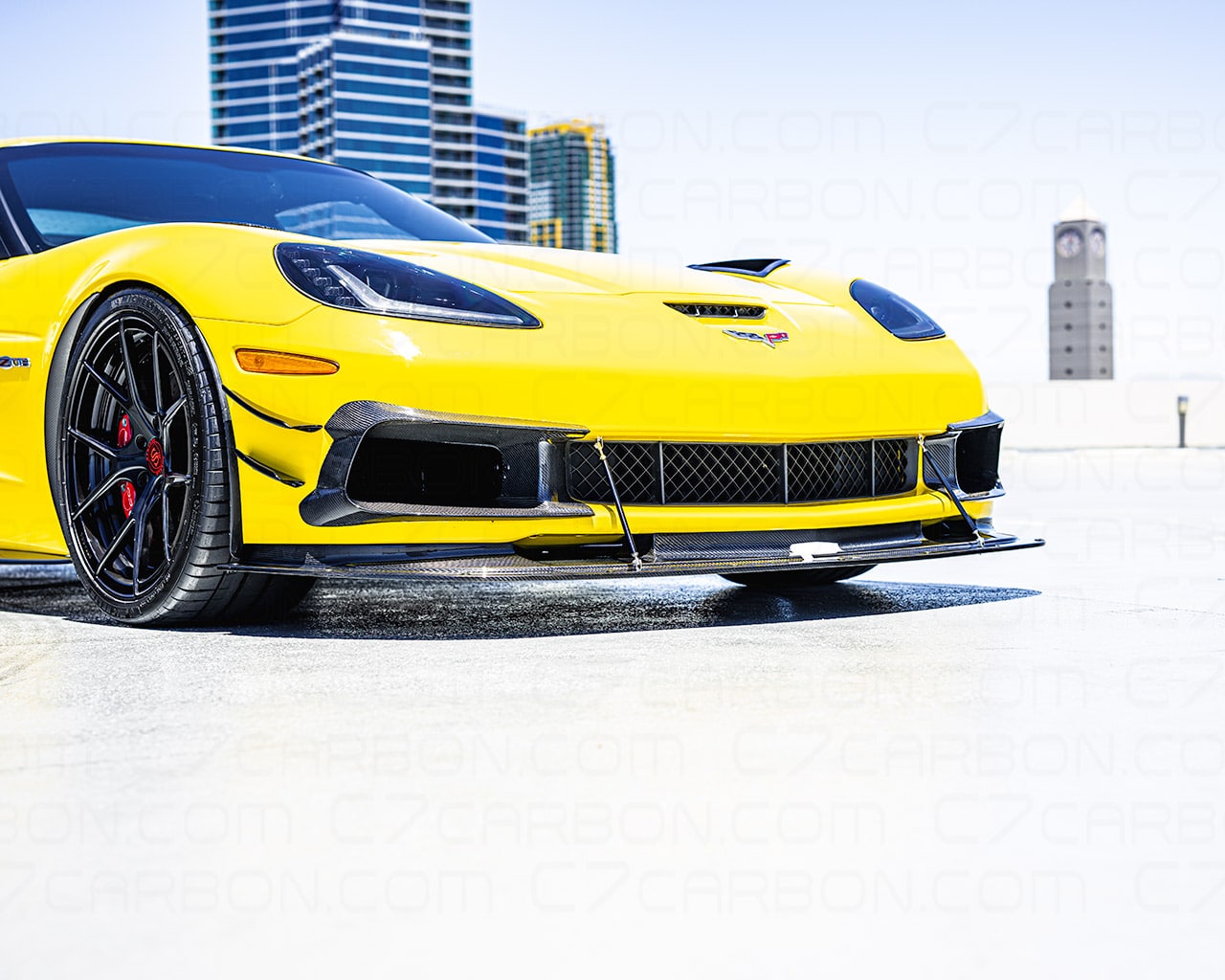 Corvette C6 | ZR1 Front Splitter Extended Version With Undertray - Image 3