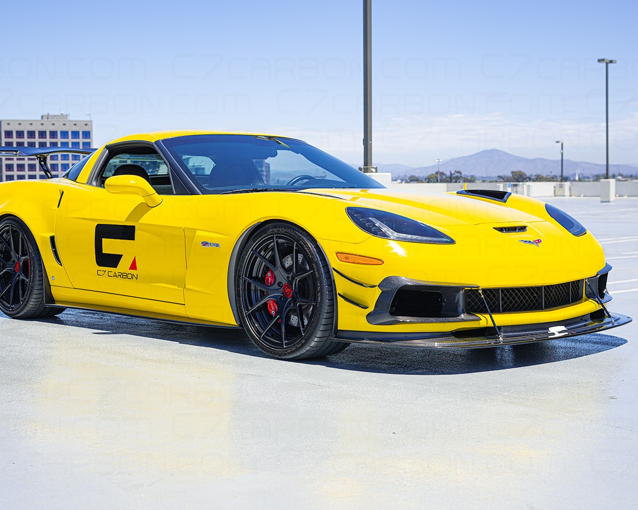 Corvette C6 | ZR1 Front Splitter Extended Version With Undertray - Image 4