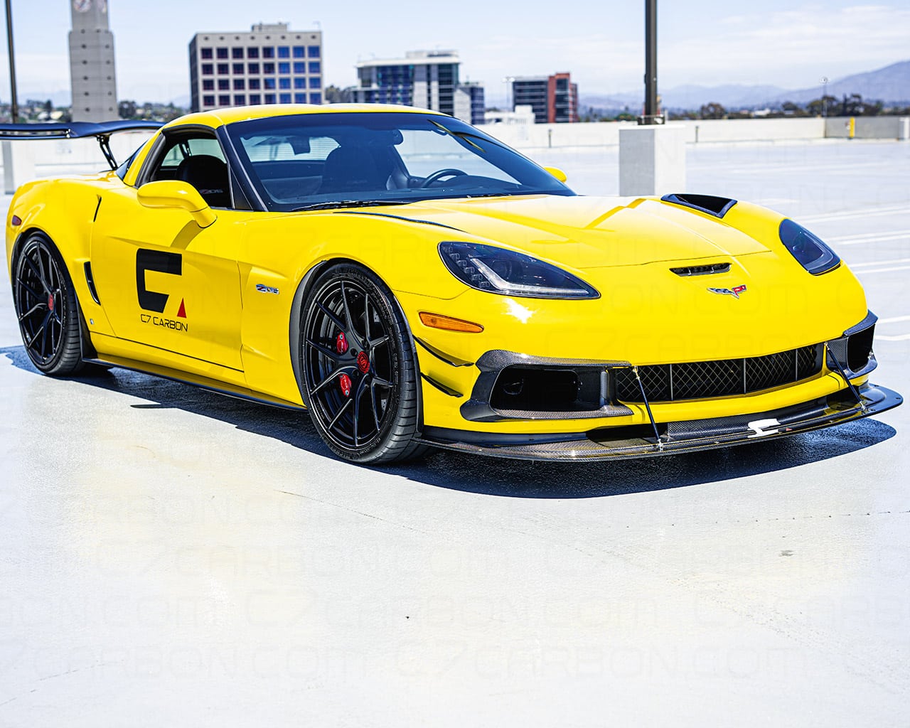 Corvette C6 | ZR1 Front Splitter Extended Version With Undertray - Image 5