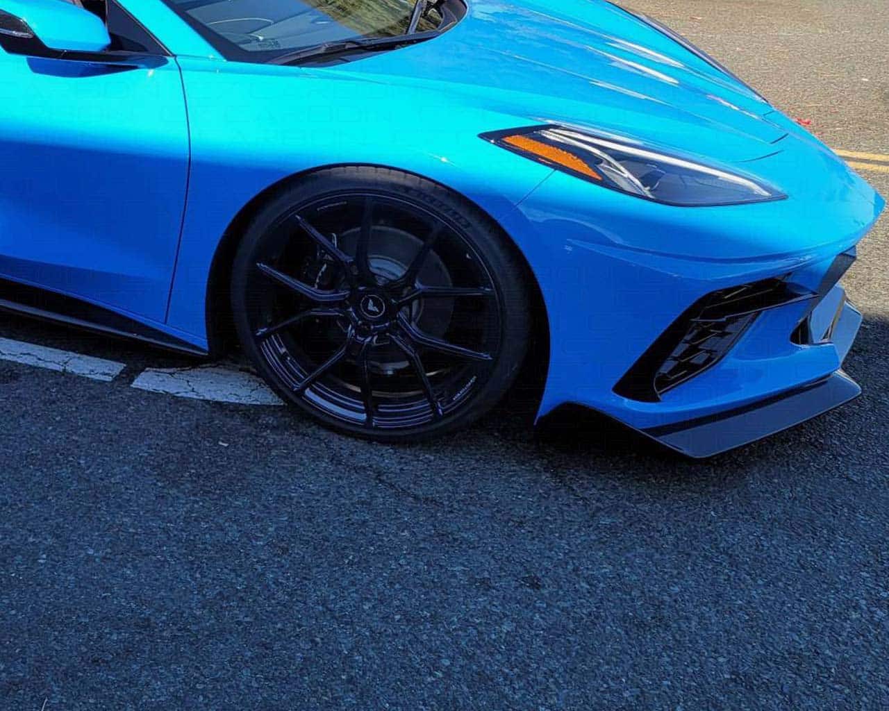 Corvette C8 5vm Style Front Splitter