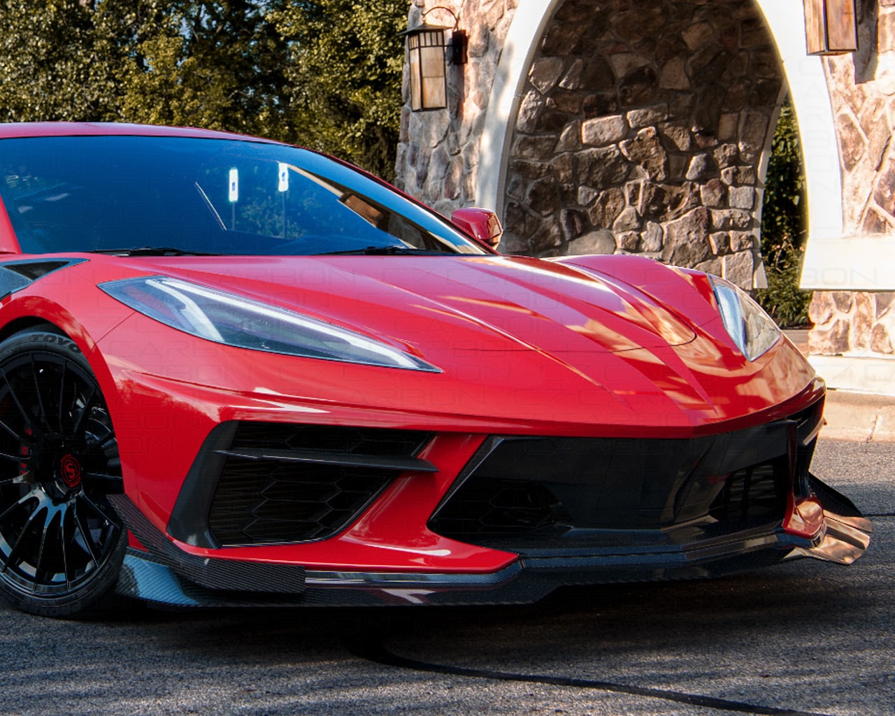 Corvette C8 | Z06 style Canards for Stingray / Z51