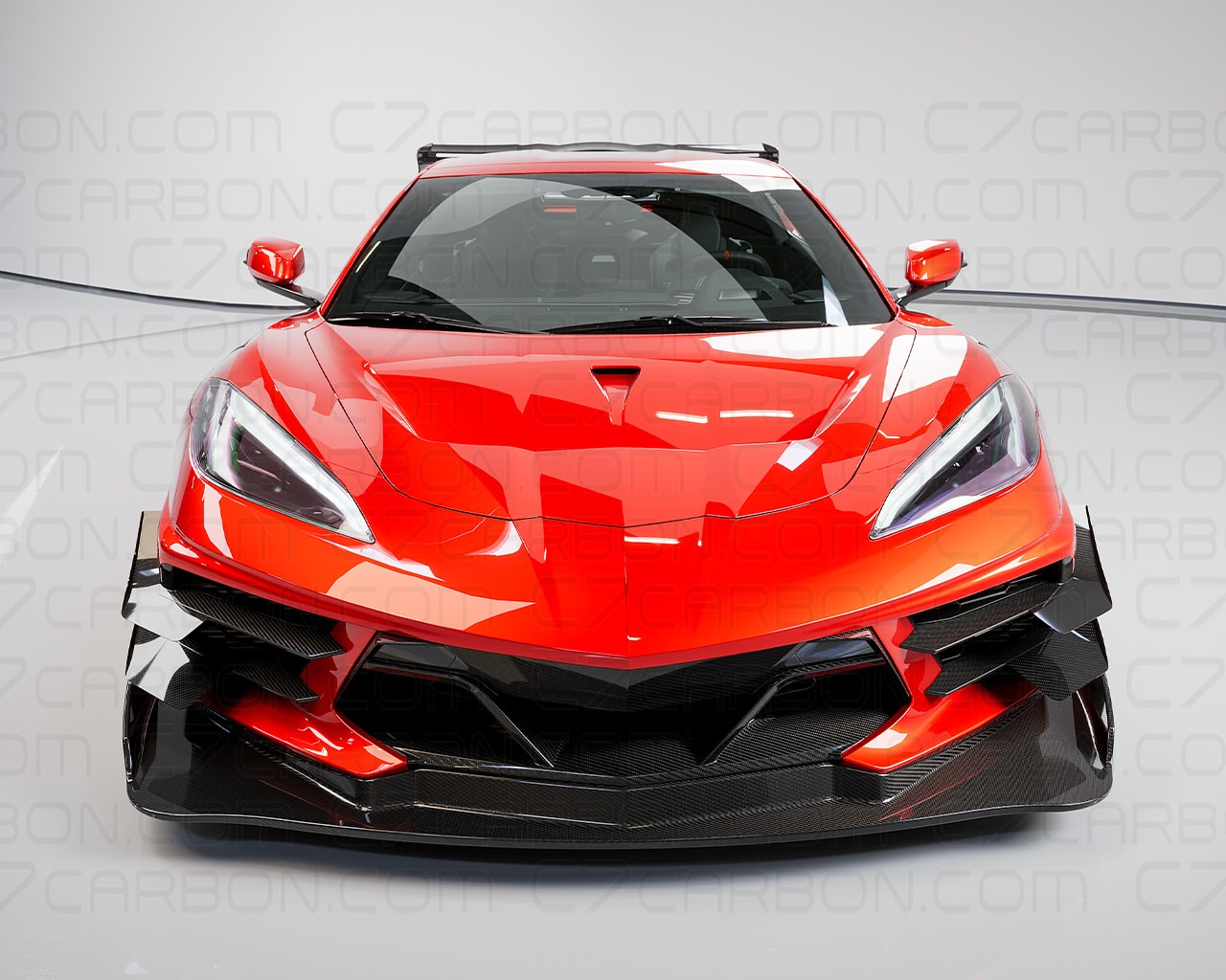 Corvette C8 Track Spec Functional S Duct Hood Package - Image 2