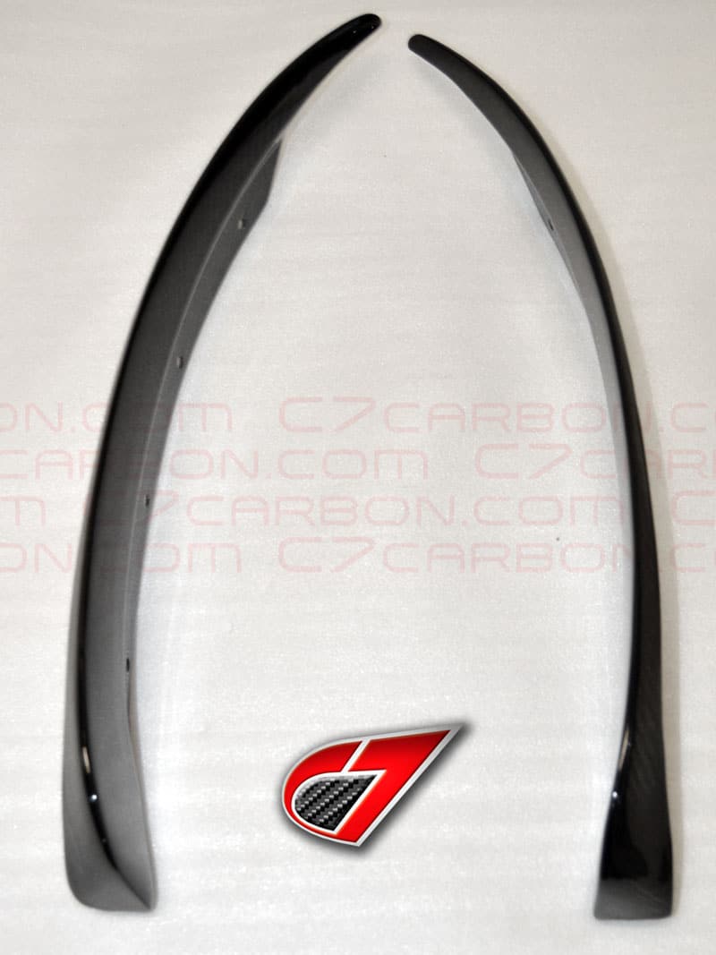 Corvette C6 | Base C6 | Rear Fender - Rear Section Mudflaps - Image 2