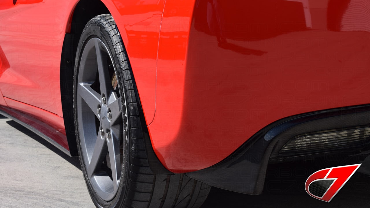 Corvette C6 | Base C6 | Rear Fender - Rear Section Mudflaps - Image 8