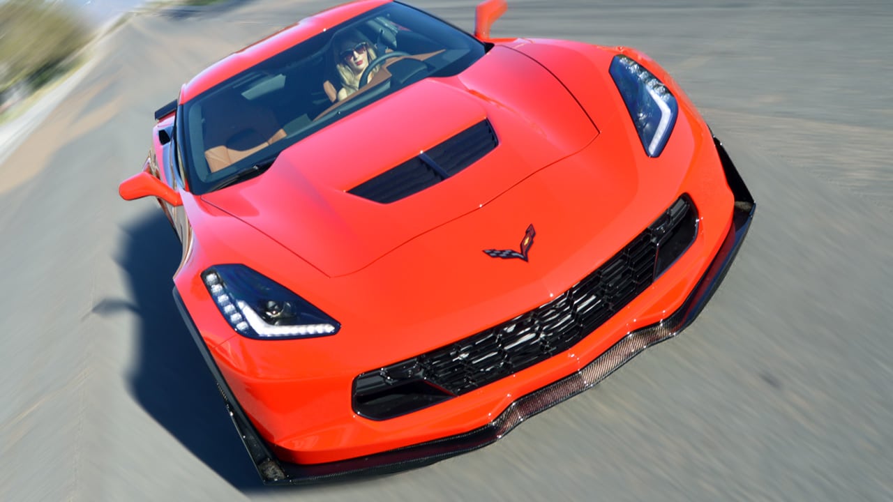 Corvette C7 Z07 Style Front Splitter Winglets