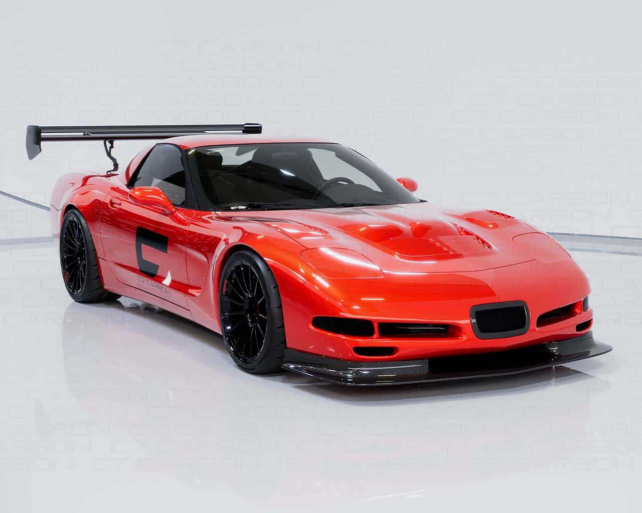Corvette C5 | C5R Style Racing Hood - Image 3
