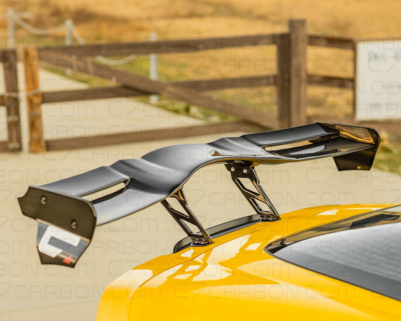 Corvette C7 Chassis Mounted Rear Wing | Legacy - Image 4