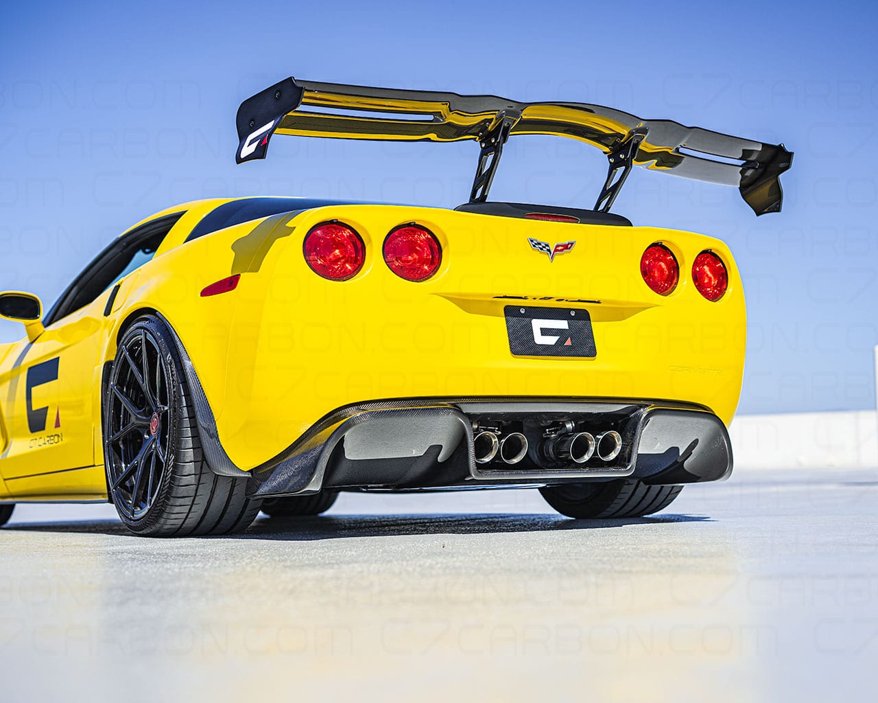 Corvette C7 Chassis Mounted Rear Wing | Legacy - Image 8