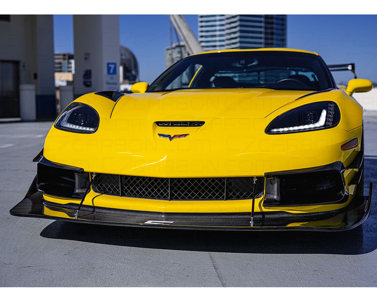 Corvette C6 | Z06 / GS / ZR1 Bumper Canards - Image 2