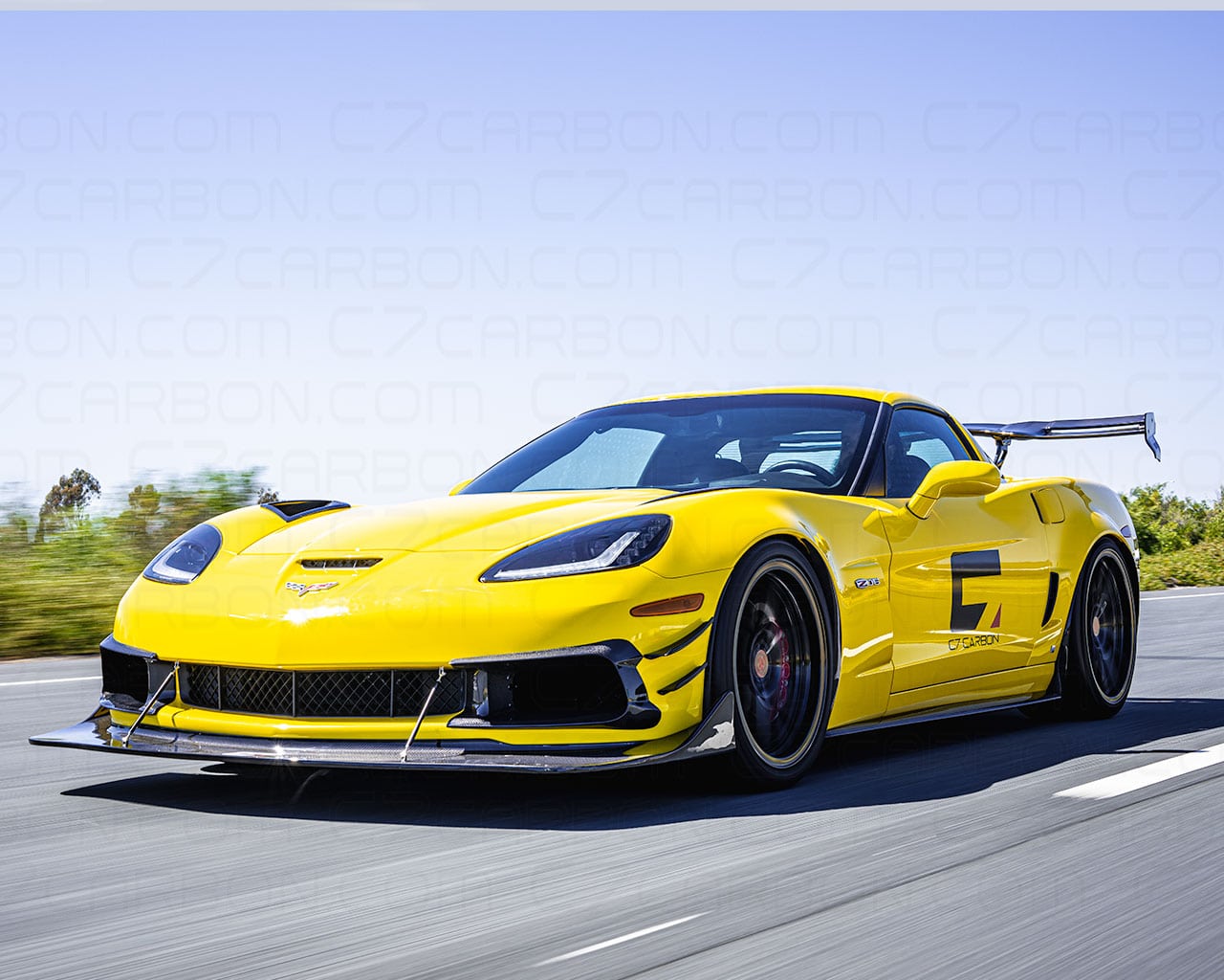 Corvette C6 | Z06 / GS / ZR1 Bumper Canards - Image 3