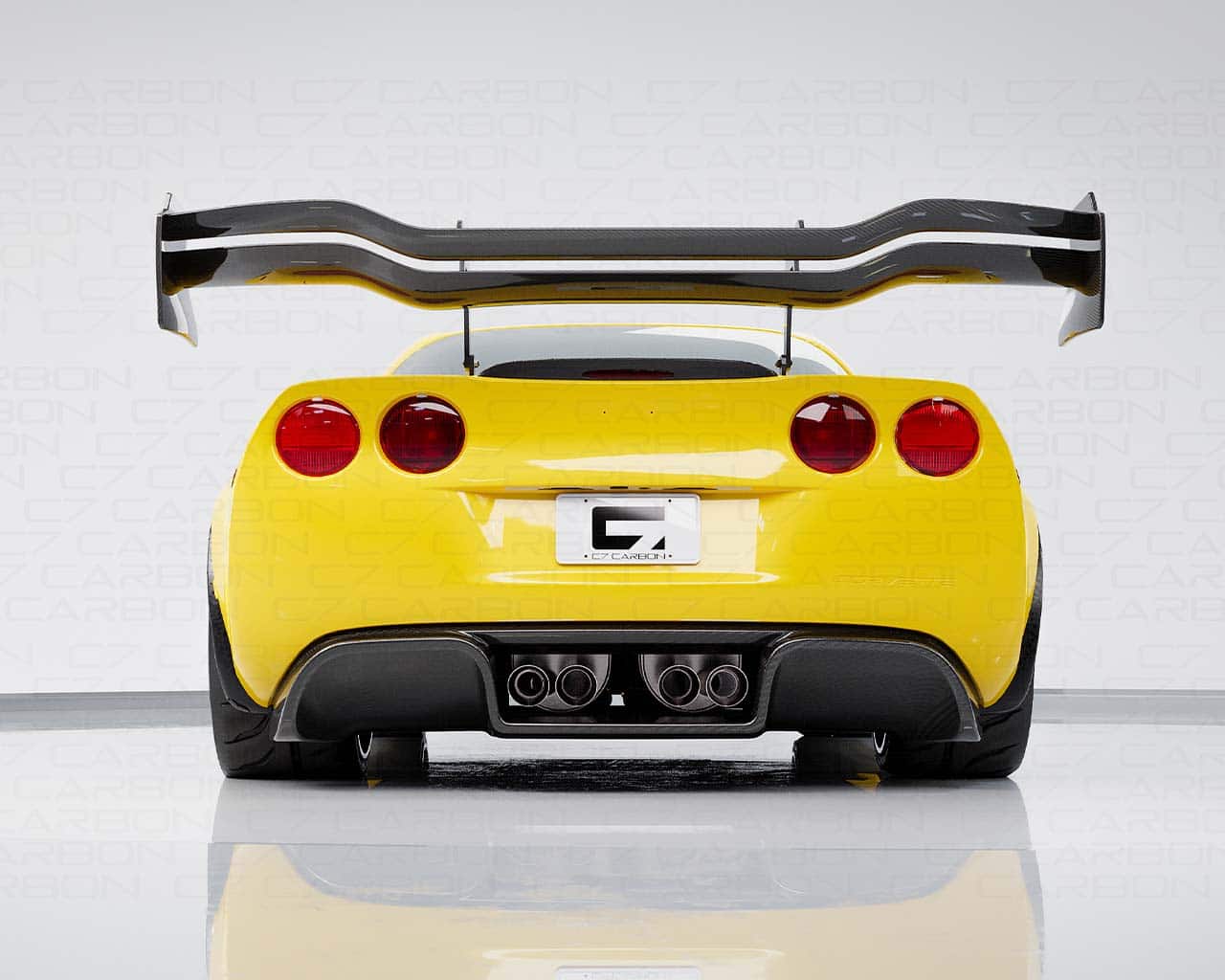 Corvette C6 | Nemesis Chassis Mounted Rear Spoiler - Image 3