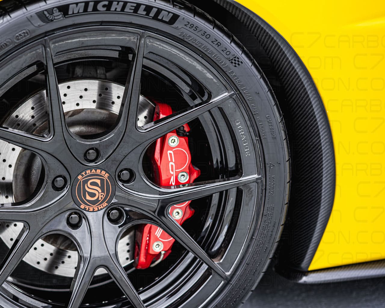 Corvette C6 | ZR1 Front Fender Rear Mudflaps for Z06/GS/ZR1