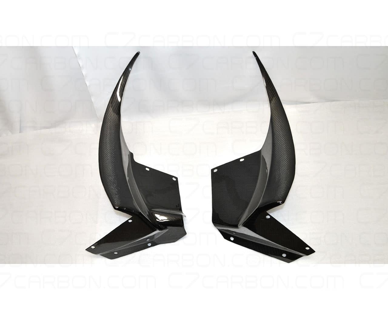 Corvette C6 | ZR1 Front Fender Rear Mudflaps for Z06/GS/ZR1 - Image 4