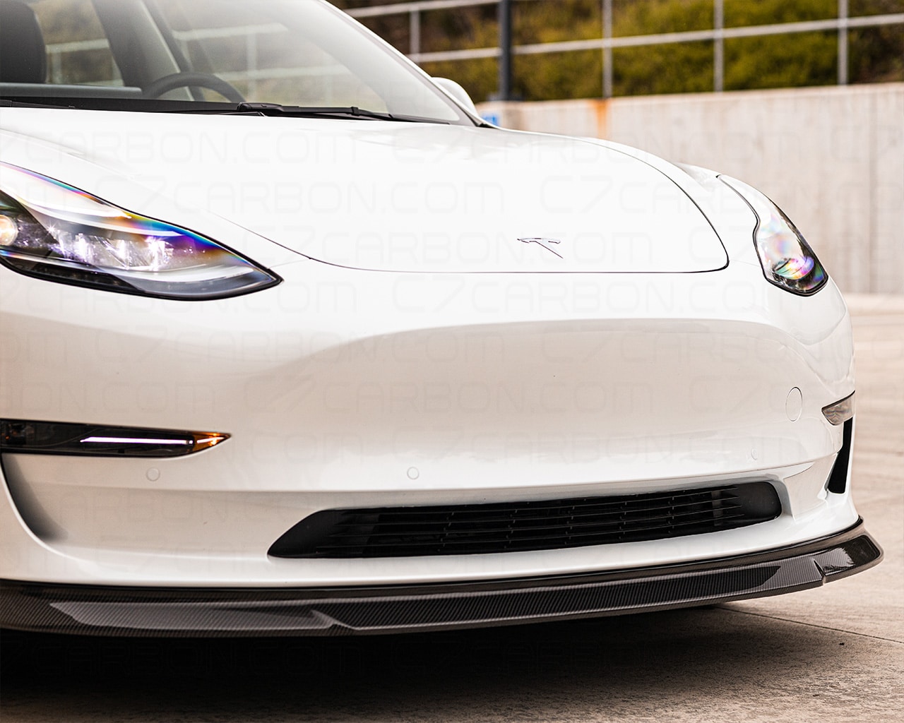 Tesla Model 3 Front Splitter Lip Spoiler | Cyber Alpha - Image 6