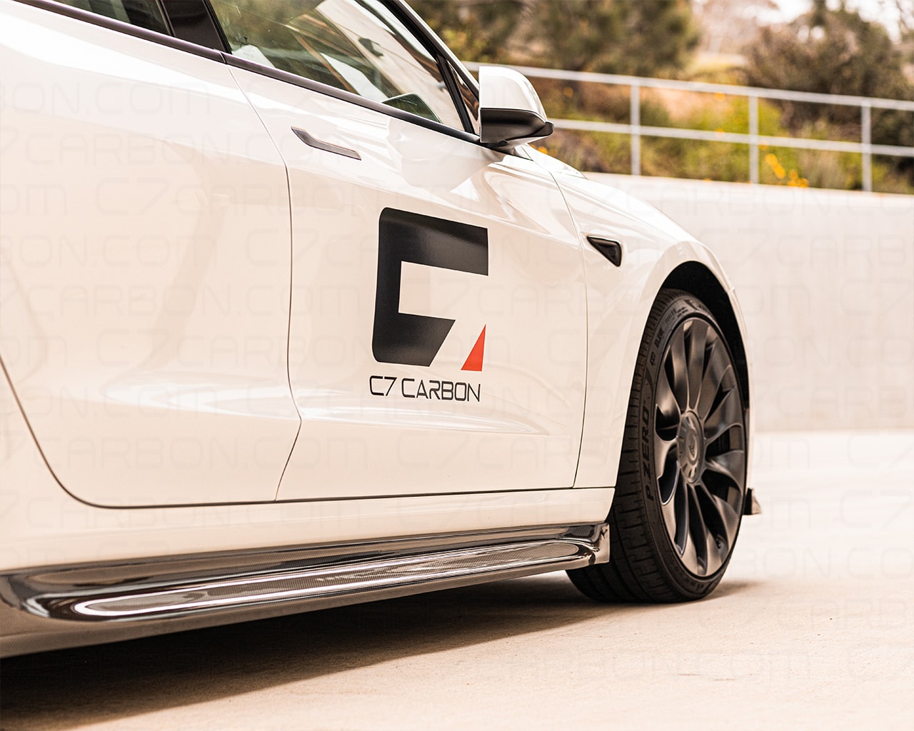 Tesla Model 3 Side Skirt Set | Cyber - Image 6