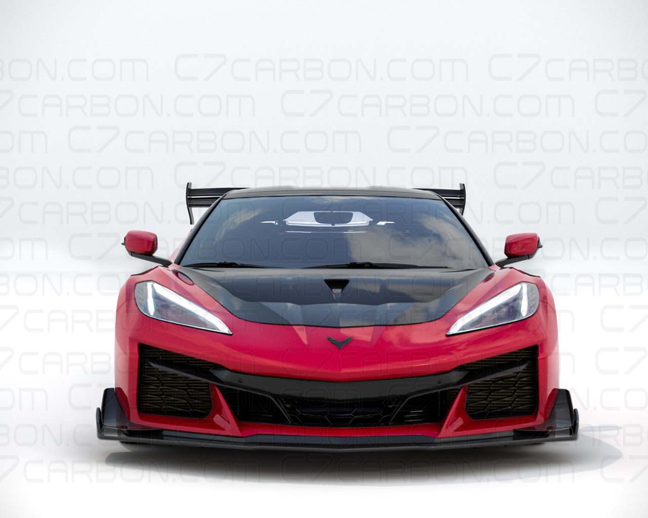 C8 Corvette Z06 ERay Stage 3 Legacy Front Splitter Lip - Image 3